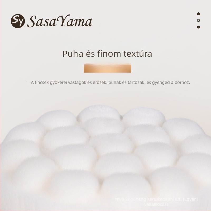Sasayama Zuhanykefe hosszú fogantyúval, puha sörtékkel – macska tappancs design, hát tisztítására és gyengéd fürdésre, nano velúr bevonat