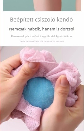 Gyerekeknek készült fürdőhab labda — puha, tartós babáknak, termékkód 1001235921
