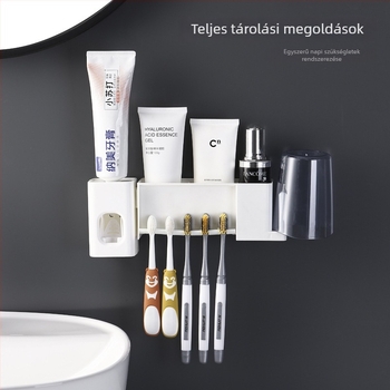 Műanyag fogkefetartó, fúrás nélküli felszerelés, alternat rögzítési módok, Channel formed márka