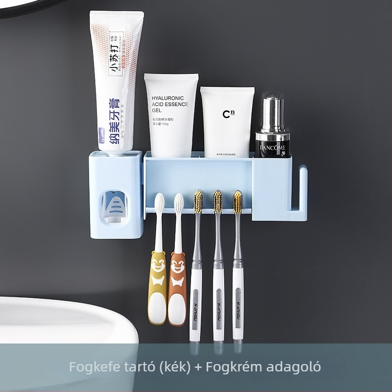 Műanyag fogkefetartó, fúrás nélküli felszerelés, alternat rögzítési módok, Channel formed márka