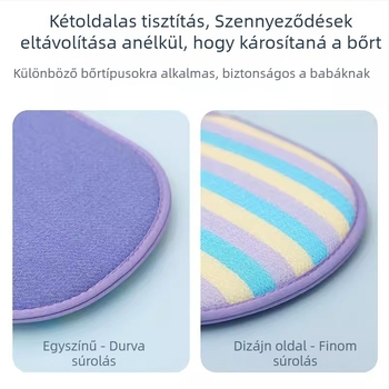 Miaojie fürdőkesztyűk - pamut, kétoldalas, vastagított, felnőtteknek