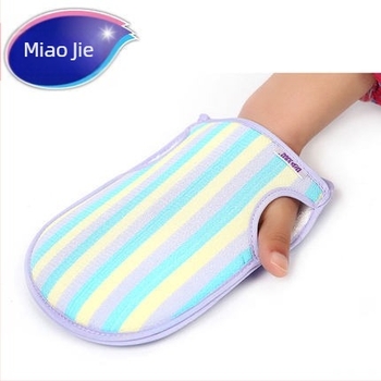 Miaojie fürdőkesztyűk - pamut, kétoldalas, vastagított, felnőtteknek