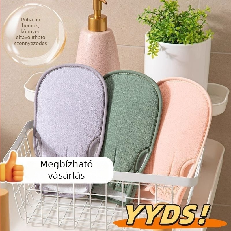 Ultrafin rost rost Exfoláló Törölköző – Erős testfelület radírozás, eszköz a hát és kéz tisztítására, univerzális használat, doboz 1000 db