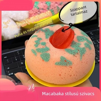 Arc- és fürdőszivacs szappangolyó | tisztító szivacs arcra és testre | Márka: other | Import: Nem | Univerzális használat