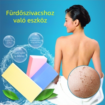 Fürdő- és masszázs ecset PVA szivaccal – általános használatra, 200 darabos csomag