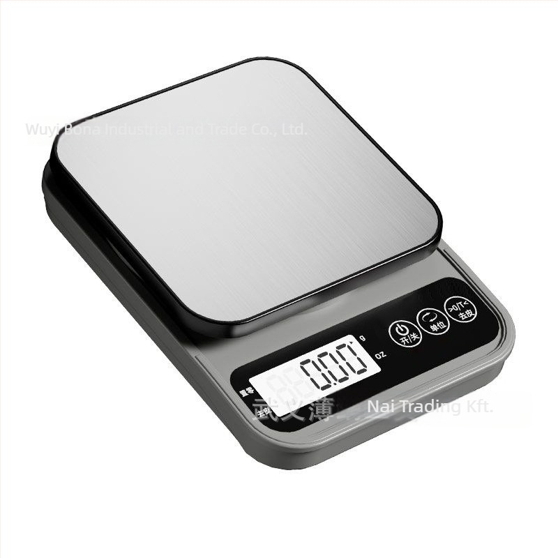 Wise a03 Konyhai elektronikus mérleg, 10 kg kapacitás, elektronikus mérés, tápegység: 2x AA vagy USB, konyhai használatra
