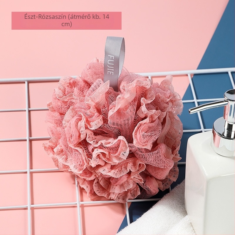 Fürdőlabda selymes habbal, tökéletes a hát masszírozásához — Márka Pong Yi, Kód LSYQIU, Kategória Bath Ball/Bath Scrub/Bath Flower