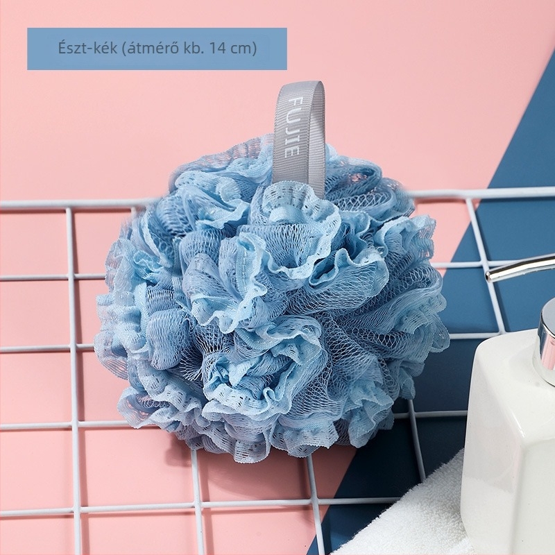 Fürdőlabda selymes habbal, tökéletes a hát masszírozásához — Márka Pong Yi, Kód LSYQIU, Kategória Bath Ball/Bath Scrub/Bath Flower