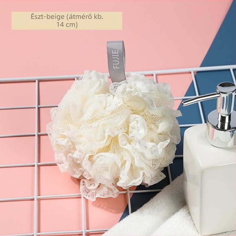 Fürdőlabda selymes habbal, tökéletes a hát masszírozásához — Márka Pong Yi, Kód LSYQIU, Kategória Bath Ball/Bath Scrub/Bath Flower