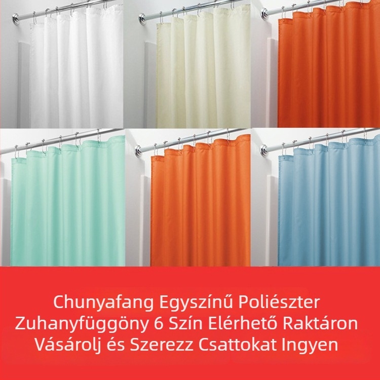 Zuhanyfüggöny, Anyag: Chunya Spinning, Nyomtatott logó, Testreszabás, Eredet: Shaoxing, Zhejiang