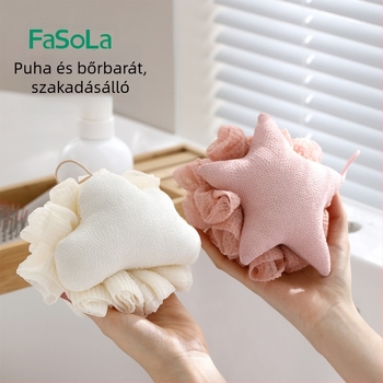 FaSoLa Fürdővirág Súroló Labda — PE/PP, 300 db, Fürdőszobai Tisztító Labda