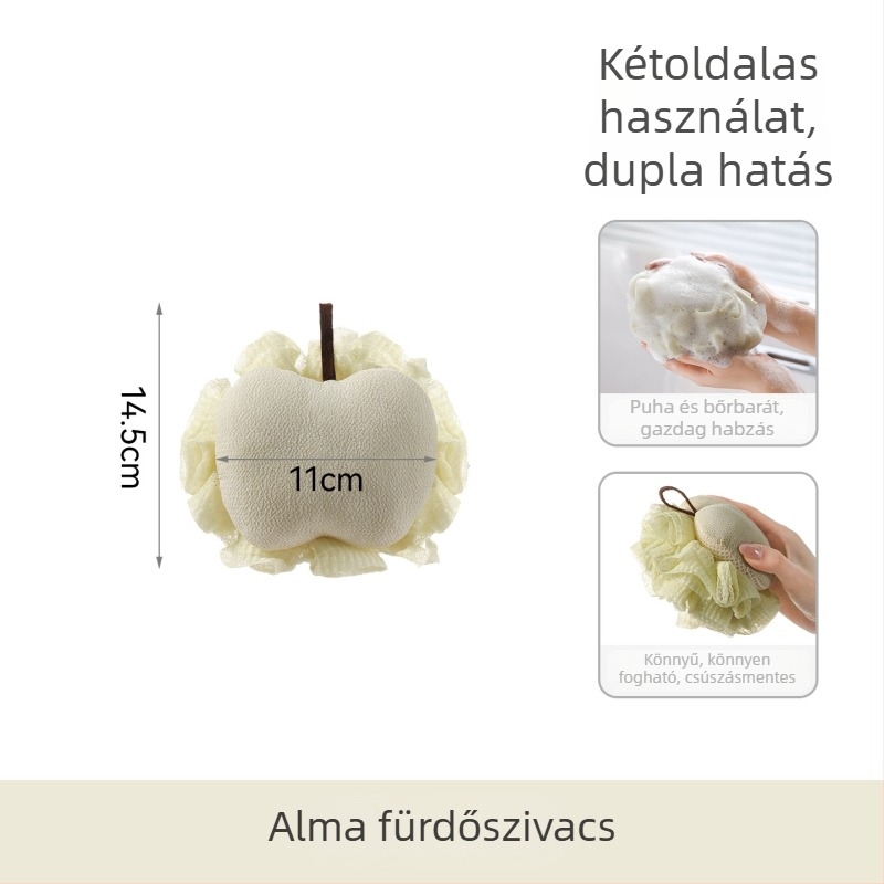 FaSoLa Fürdővirág Súroló Labda — PE/PP, 300 db, Fürdőszobai Tisztító Labda