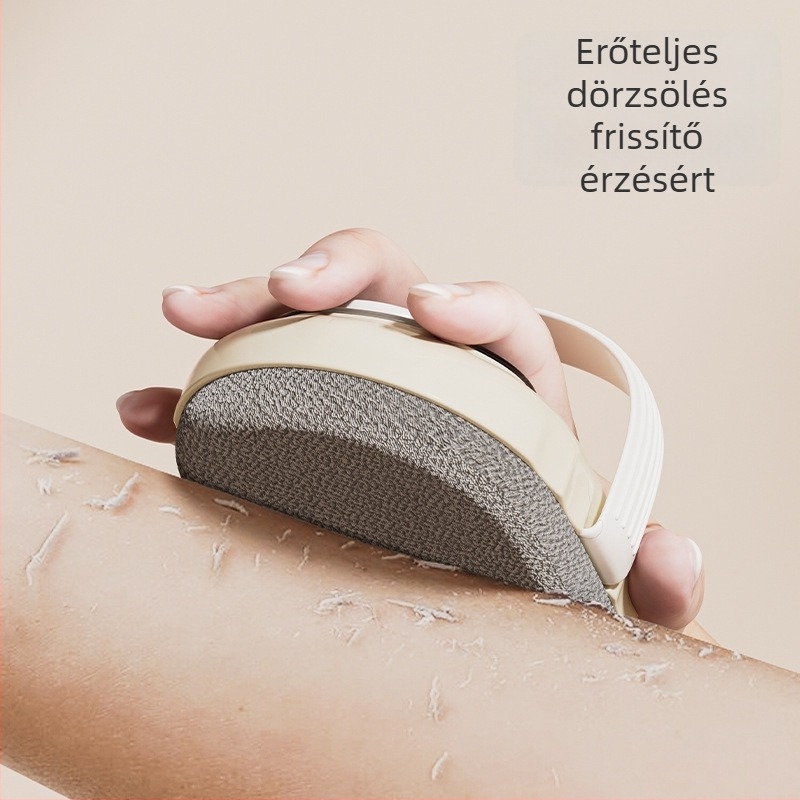 Zuhanyzó exfoláló masszírozó kefével, műanyag, 100 g, 100 db dobozban, Zhejiang eredetű
