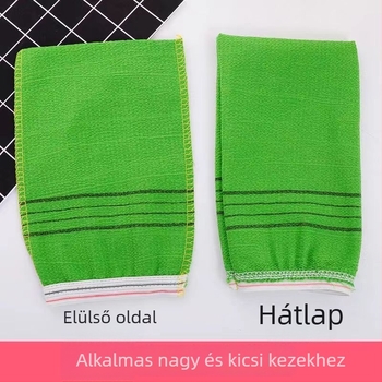 Egyszer használatos fürdőlepedő, egy rétegű durva szemcsés textúrával, hátmasszírozáshoz, férfiak és nők számára, otthoni használatra