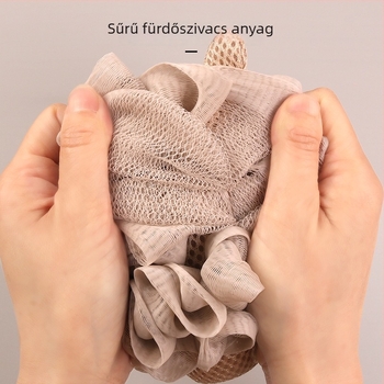 Towel Style Teknősbékás fürdőlabda – varrott dizájn, gazdag habzás, PE anyag, 500 darabos csomag