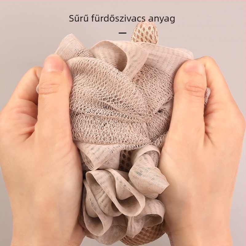 Towel Style Teknősbékás fürdőlabda – varrott dizájn, gazdag habzás, PE anyag, 500 darabos csomag