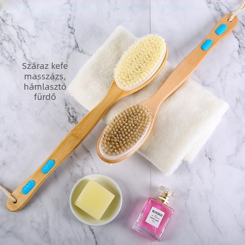 Kétoldalas fürdőecset testre – Nan Bamboo/He Wood fogantyú, márka Bath Purchase from Comb, termékkód YGCS-011