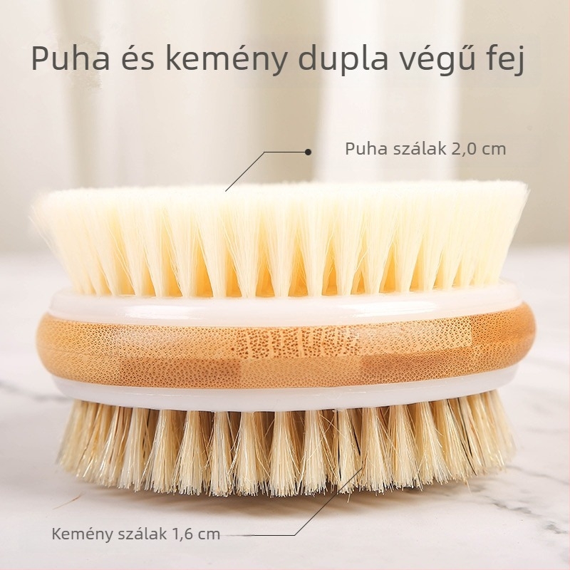 Kétoldalas fürdőecset testre – Nan Bamboo/He Wood fogantyú, márka Bath Purchase from Comb, termékkód YGCS-011