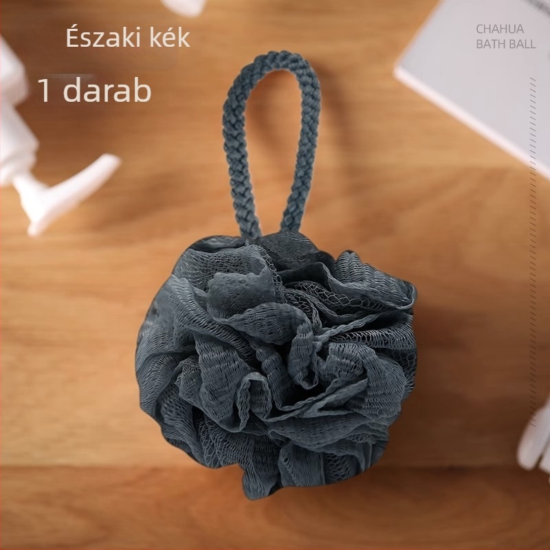 Camellia Férfi fürdőgolyó – Hámlasztó fürdővirág golyó, PE, 24 db