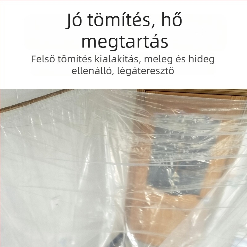 Átlátszó PE fürdő sátor, téglalap alakú, normál vastagság, testreszabható, több méret áll rendelkezésre