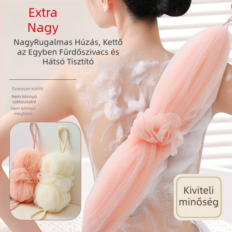 Mingyu Öt Szeletű Fürdőlabda – Prémium Testradírozó Loofah, PP Anyag, 100 db Doboz, Személyre szabható Feldolgozás