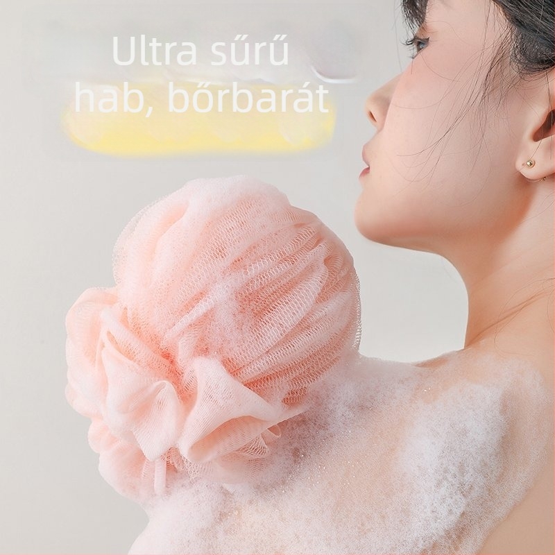 Mingyu Öt Szeletű Fürdőlabda – Prémium Testradírozó Loofah, PP Anyag, 100 db Doboz, Személyre szabható Feldolgozás
