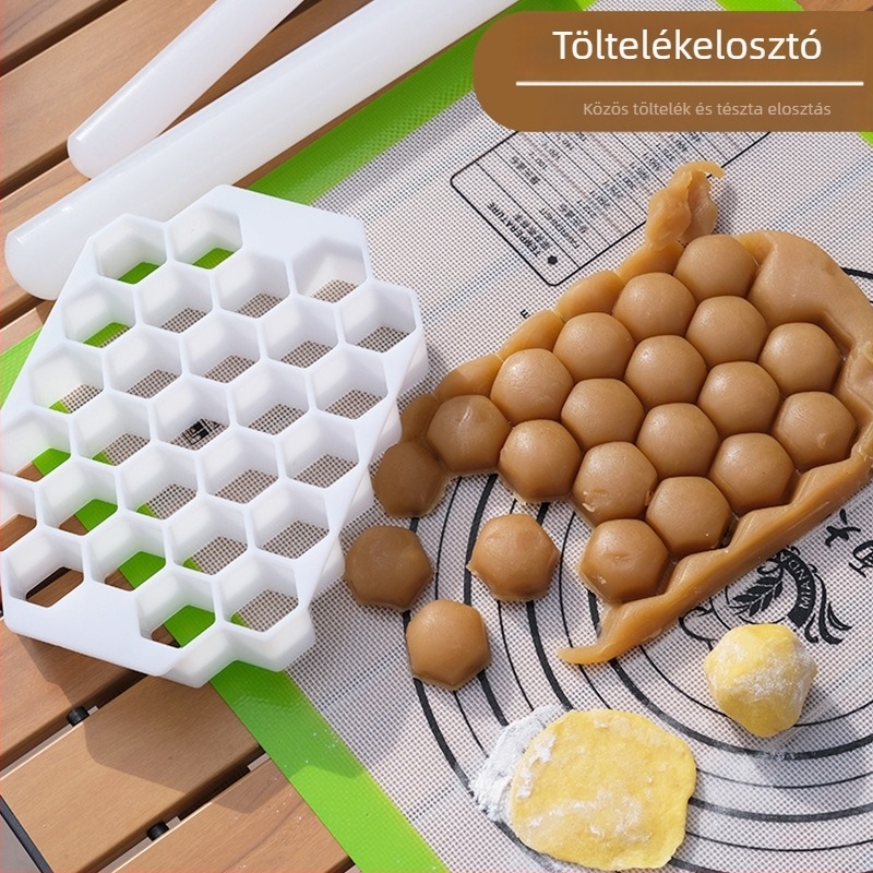 Tésztaosztó sablon – műanyag, Ningen, DIY forma, modern egyszerűség