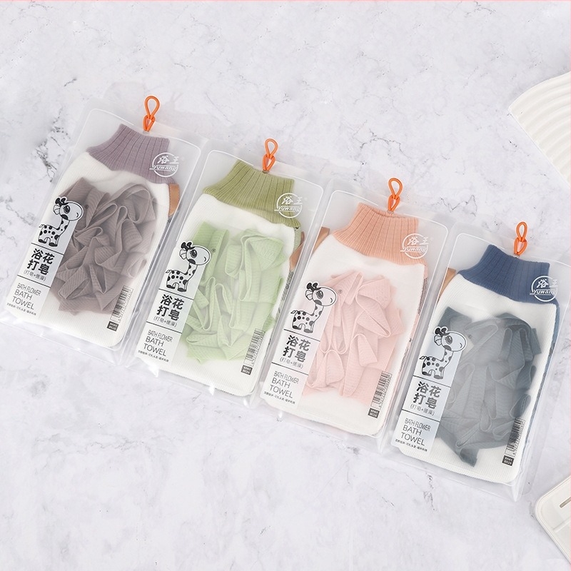 Bath king fürdőkesztyűk, PE és rayon anyag, univerzális illeszkedés, testreszabható gyártás, privát márkák elérhetők