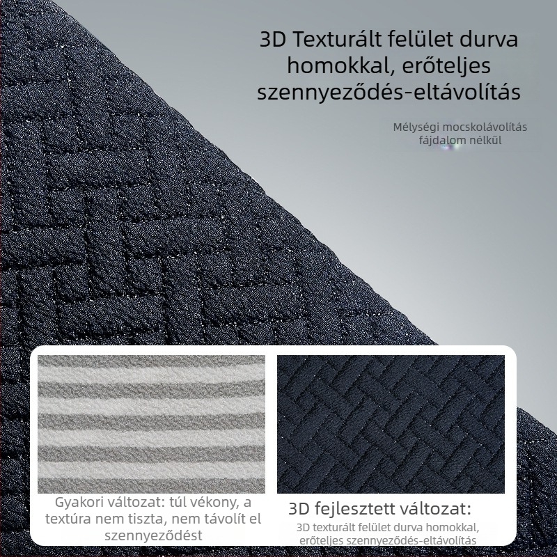Miaoqian fürdőlepedő felnőtteknek – kétoldalas, durva-finom szemcsés felület, vastagított, nem importált