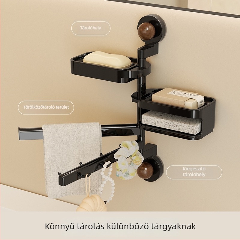 Szappan doboz falra szerelhető vákuumos szívófejjel, ABS, KE095, Márka Can Be Buckled