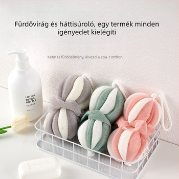 Fürdőlabda virág alakú, PE anyag, univerzális használat, testre szabható