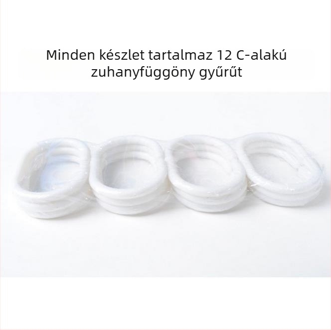 EVA zuhanyfüggöny kis négyzetrács mintával, mágneses felakasztás, vízálló, vastagított, környezetbarát anyag