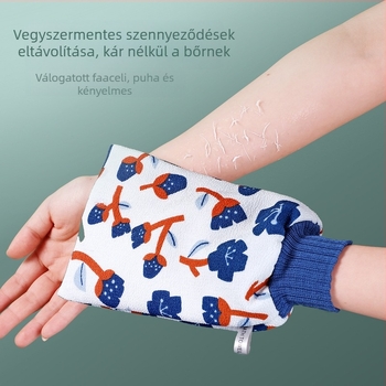 Fürdőkesztyűk peelinghez - viszkóz anyag, Zhejiang eredetű, csomagolás 400 db
