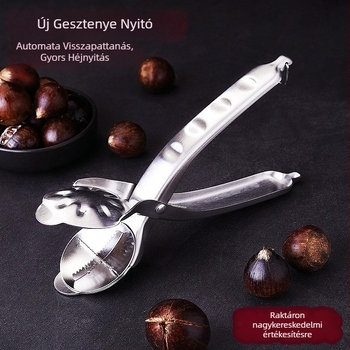 304 rozsdamentes acél gesztenye nyitó keresztes klip és gesztenye eszköz