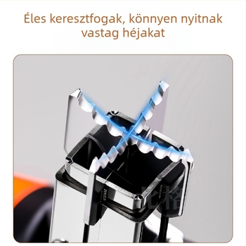 Gesztenyepres — műanyag és fém test, modern minimalista dizájn, bemutatva 2017 télen.