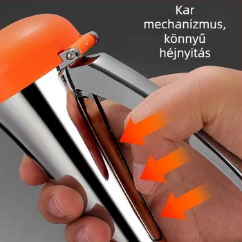 Dió- és mogyoró csipesz cink ötvözetből, vastagított erős kivitel, testreszabás és logónyomtatás