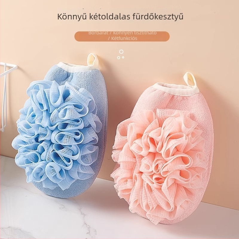 2 az egyben fürdőlepedő és fürdővirág nőknek, hátmasszázs, háztartási használat