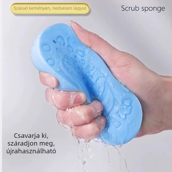 PVA fürdőgolyó - hámlasztó szivacs a testnek, 280 db a dobozban, univerzális használatra