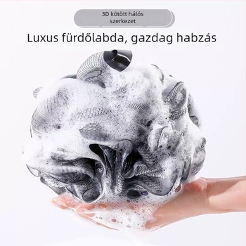 Férfiaknak szóló, nagy méretű fürdőlabda, ultra puha, nem hullik szét, bőrbarát, gazdag habot képez