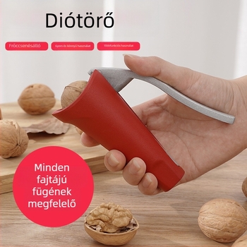 Többfunkciós diótörő fogó alumíniumból – alkalmas pecan, dió, gesztenye és mogyoró héjának feltörésére