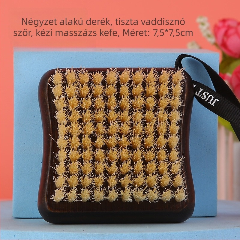 Nan bambusz sörtéjű fürdő- és masszázs kefé, univerzális használat, márka Jinzhu, 168 darab / doboz