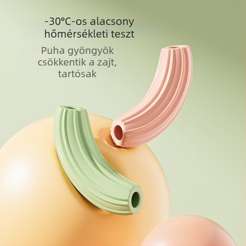 With zhen PVC bambusz gyöngyös ugrókötél, 2,8 m, futásra és edzésre alkalmas