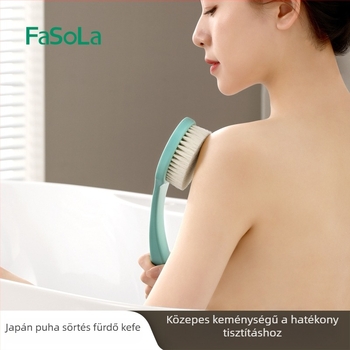 FaSoLa ABS hosszított nyélű masszázs fürdőecset, hátmasszázs, felnőtteknek