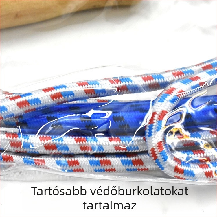 Hosszú ugrókötél csoportos ugráshoz, pamut kötél, iskolai sportesemények, Zemeijian, őszi 2025