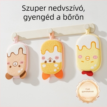 Babafürdő szivacs – poliészter rost, szivacs és gyapot; gyermekek számára alkalmas; Eredet: Zhejiang; Dobozonként 200 db