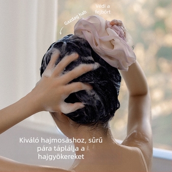 Csipkés fürdőgolyó – habzó, hámlasztó szivacs testre, Goody