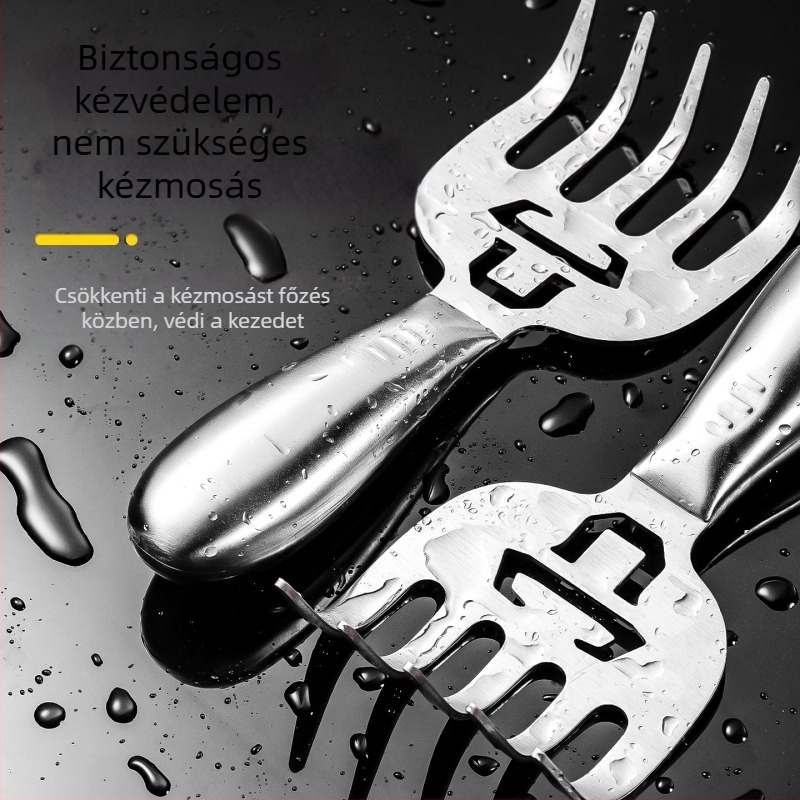 Enjoy Medvekarom hús szeparáló – élelmiszer-minőségű rozsdamentes acél, konyhai anti-cut eszköz