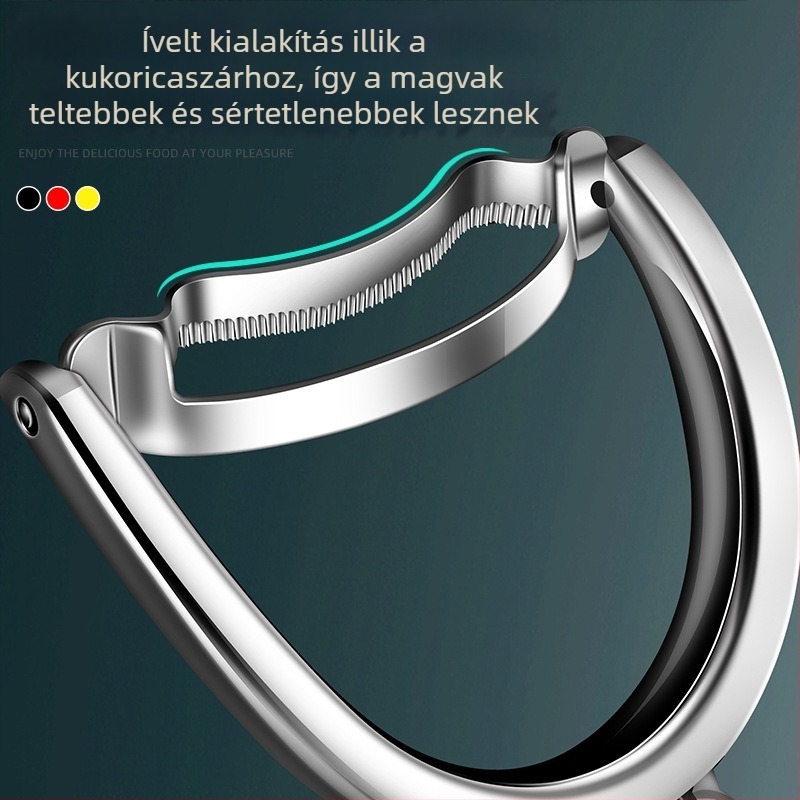 Kézi kukorica planer rozsdamentes acélból – konyhai hámlasztásra és magok szétválasztására, testreszabható, modern minimalist stílus