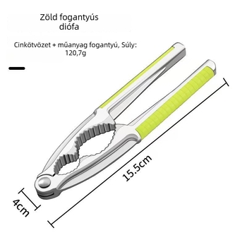Diótörő fogó cinkötvözetből – mogyoróhoz és fenyőmaghoz, logónyomtatás lehetséges