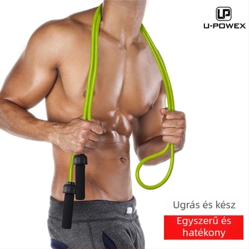 U-POWEX Súlyozott ugrókötele felnőtteknek, PVC